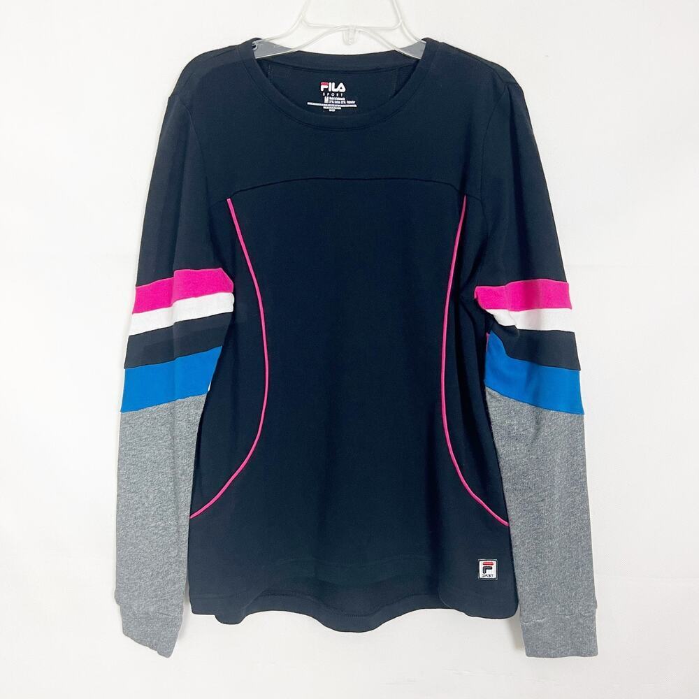 FILA Women's Athletic Pullover Sweatshirt Size Medium